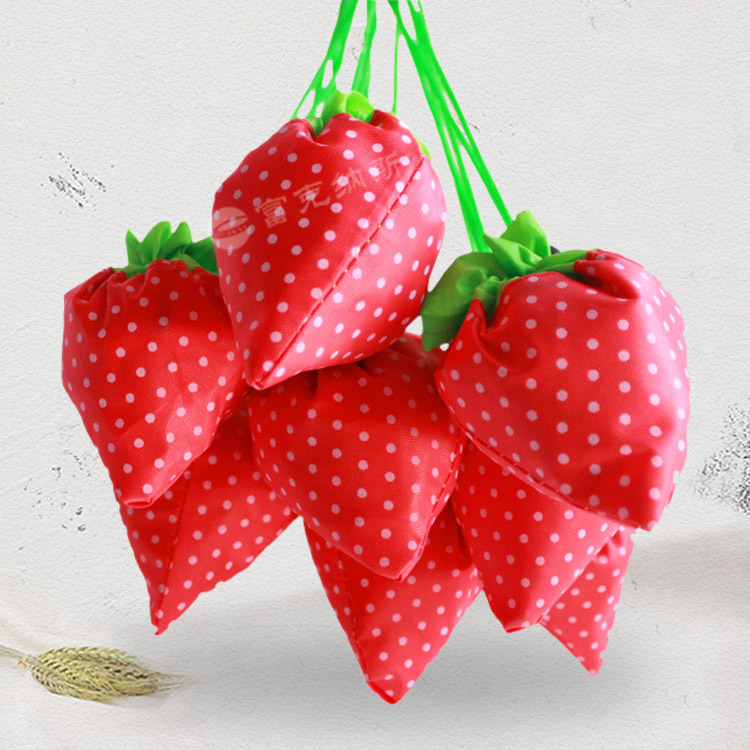 環保草莓袋，個性環保袋